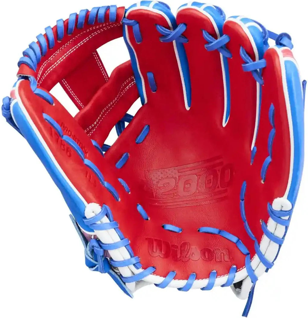 Wilson A2000 1786 11.50” Infield Glove Gotm July 2026 Wbg0018202 - Royal Red White