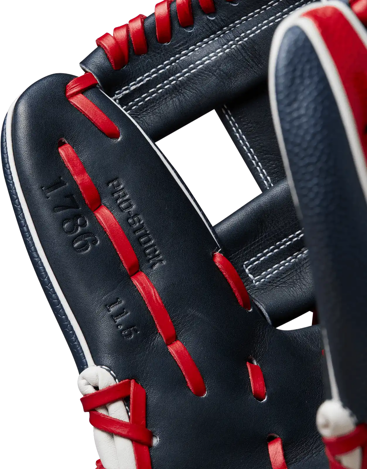 Wilson A2000 1786 11.50’’ Infield Glove July 2024 Gotm Wbw102787115 - Navy Red - Right Throw