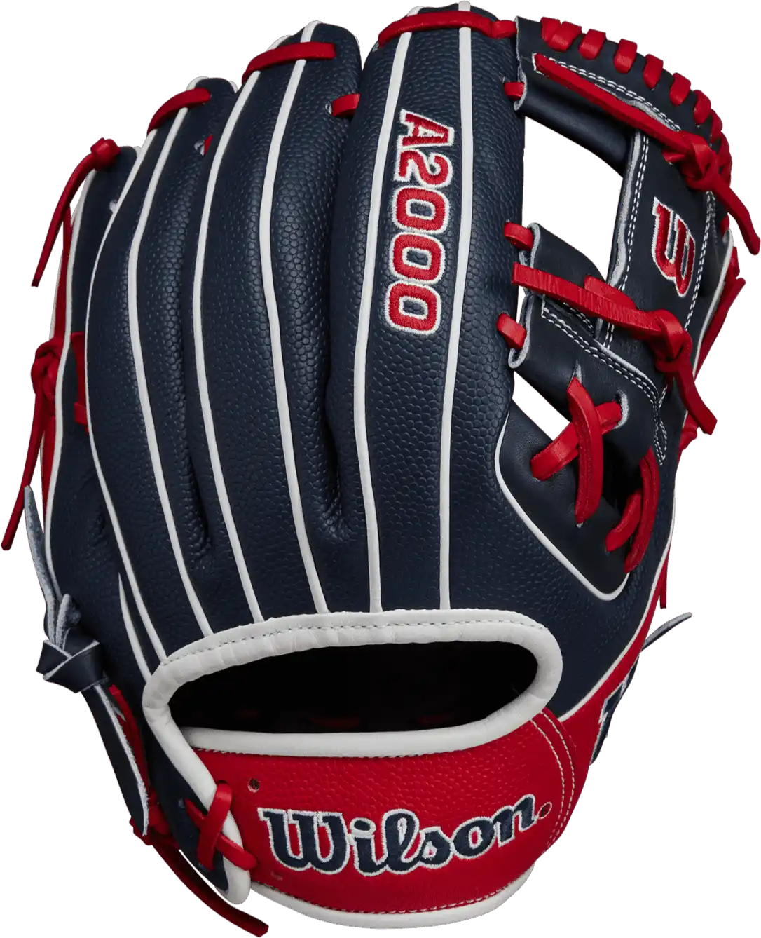 Wilson A2000 1786 11.50’’ Infield Glove July 2024 Gotm Wbw102787115 - Navy Red - Right Throw
