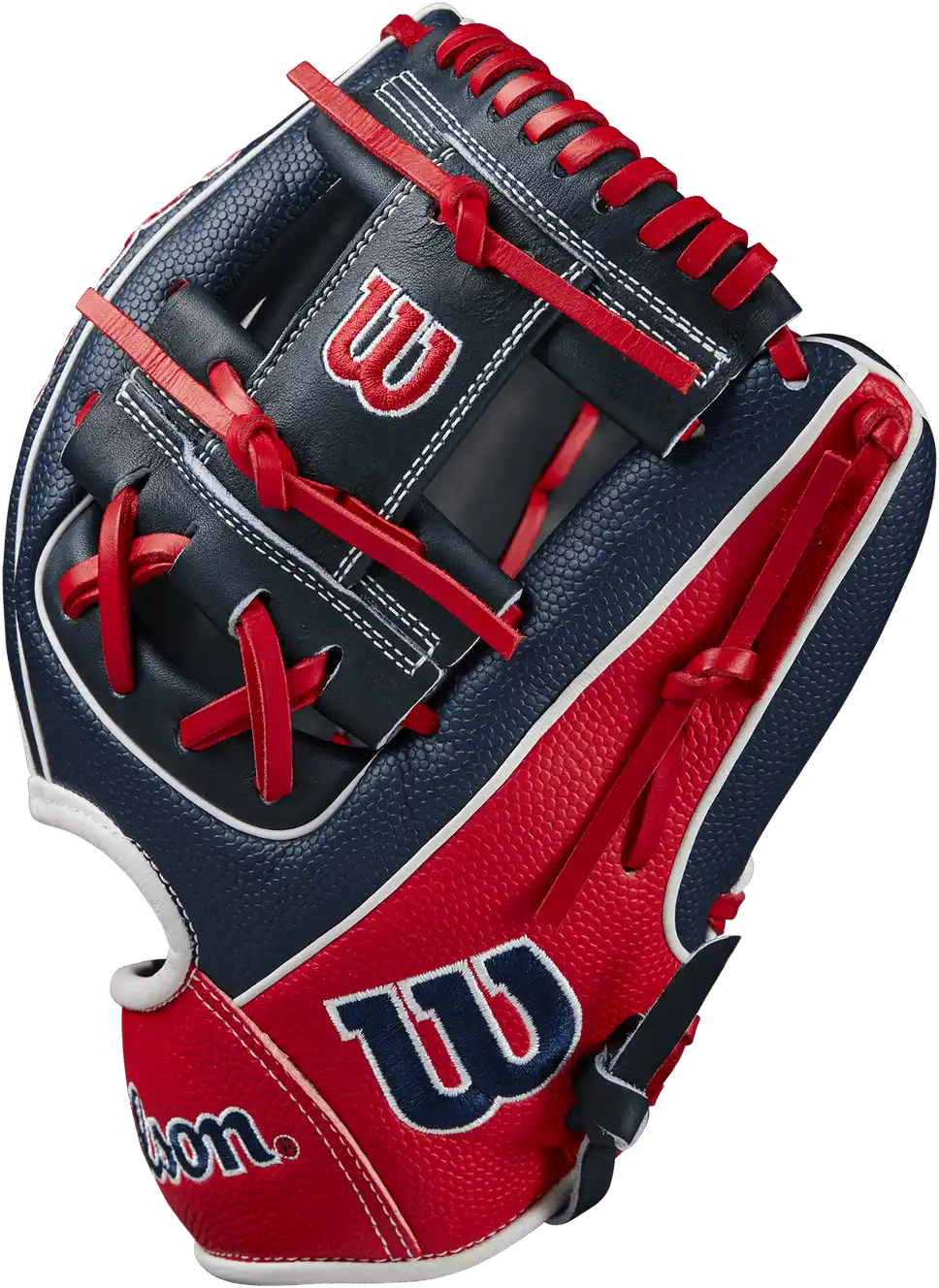 Wilson A2000 1786 11.50’’ Infield Glove July 2024 Gotm Wbw102787115 - Navy Red - Right Throw