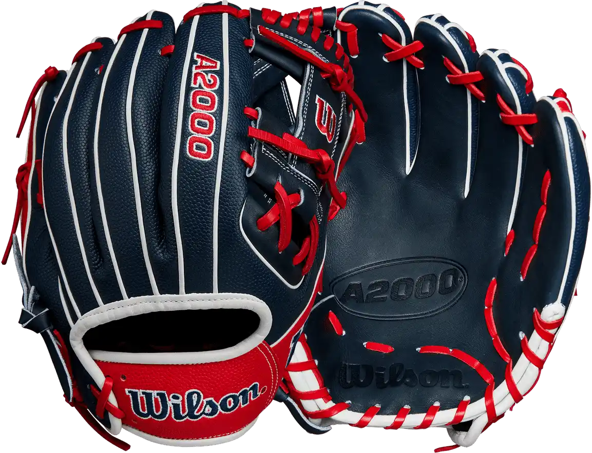 Wilson A2000 1786 11.50’’ Infield Glove July 2024 Gotm Wbw102787115 - Navy Red - Right Throw