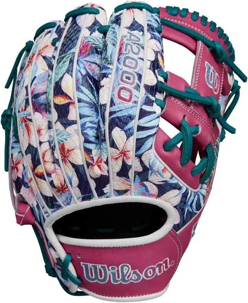 Wilson A2000 1786 11.50’’ Infield Glove Nov 2024 Gotm Wbw103207115 - Pink Floral - Right Throw