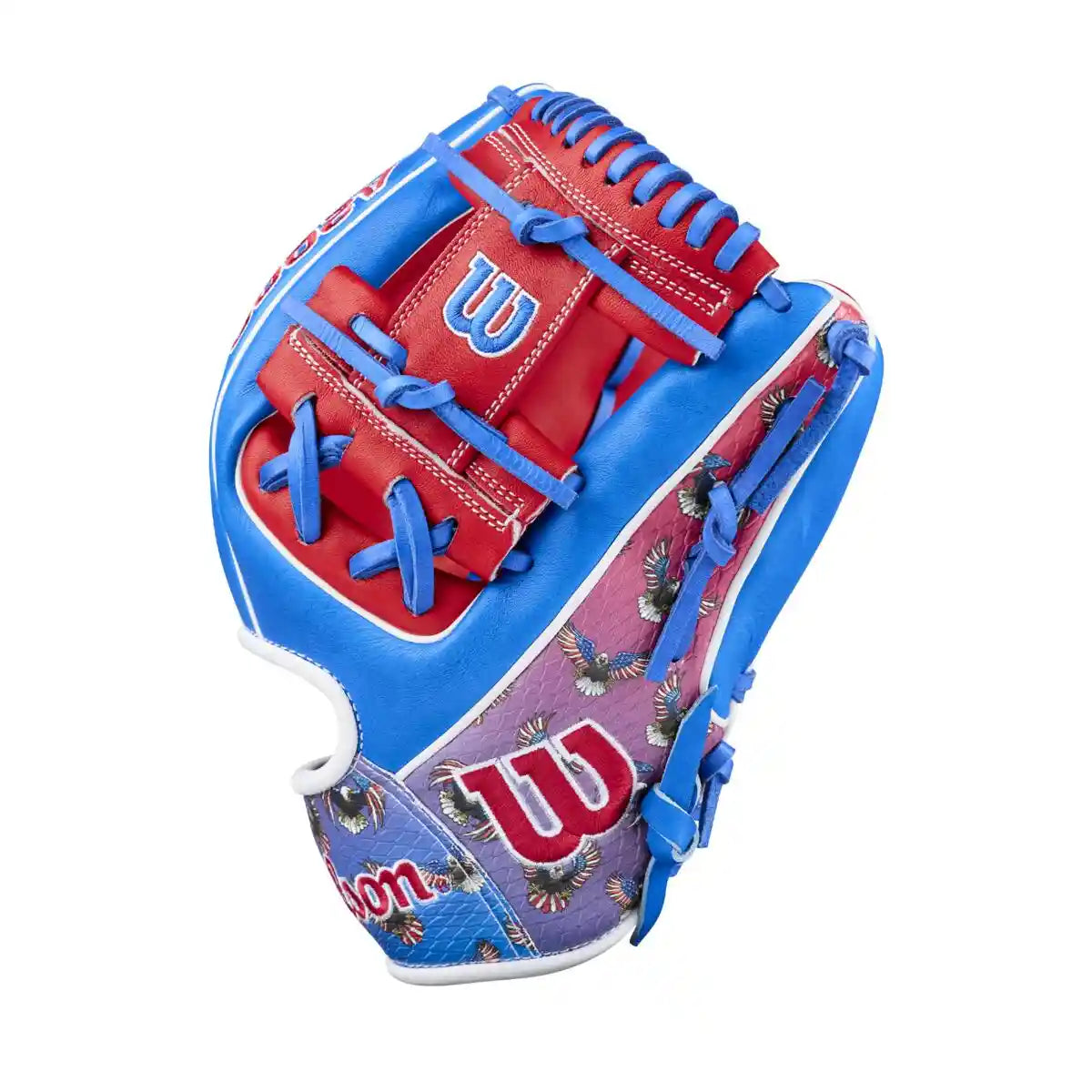 Wilson A2000 1786 Ame 11.50” Infield Glove Gotm July 2026 Wbg0018202 - Royal Red White