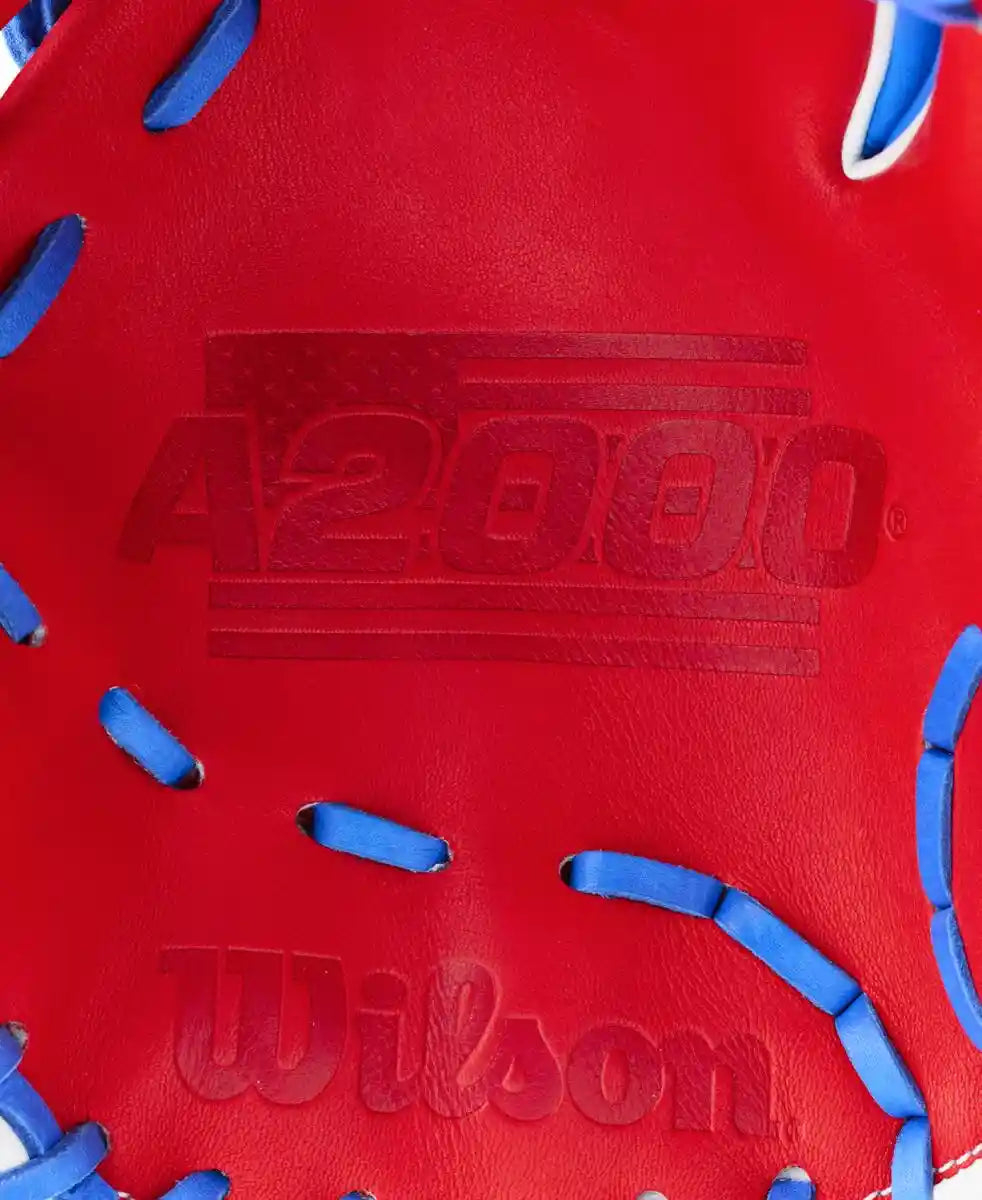 Wilson A2000 1786 Ame 11.50” Infield Glove Gotm July 2026 Wbg0018202 - Royal Red White