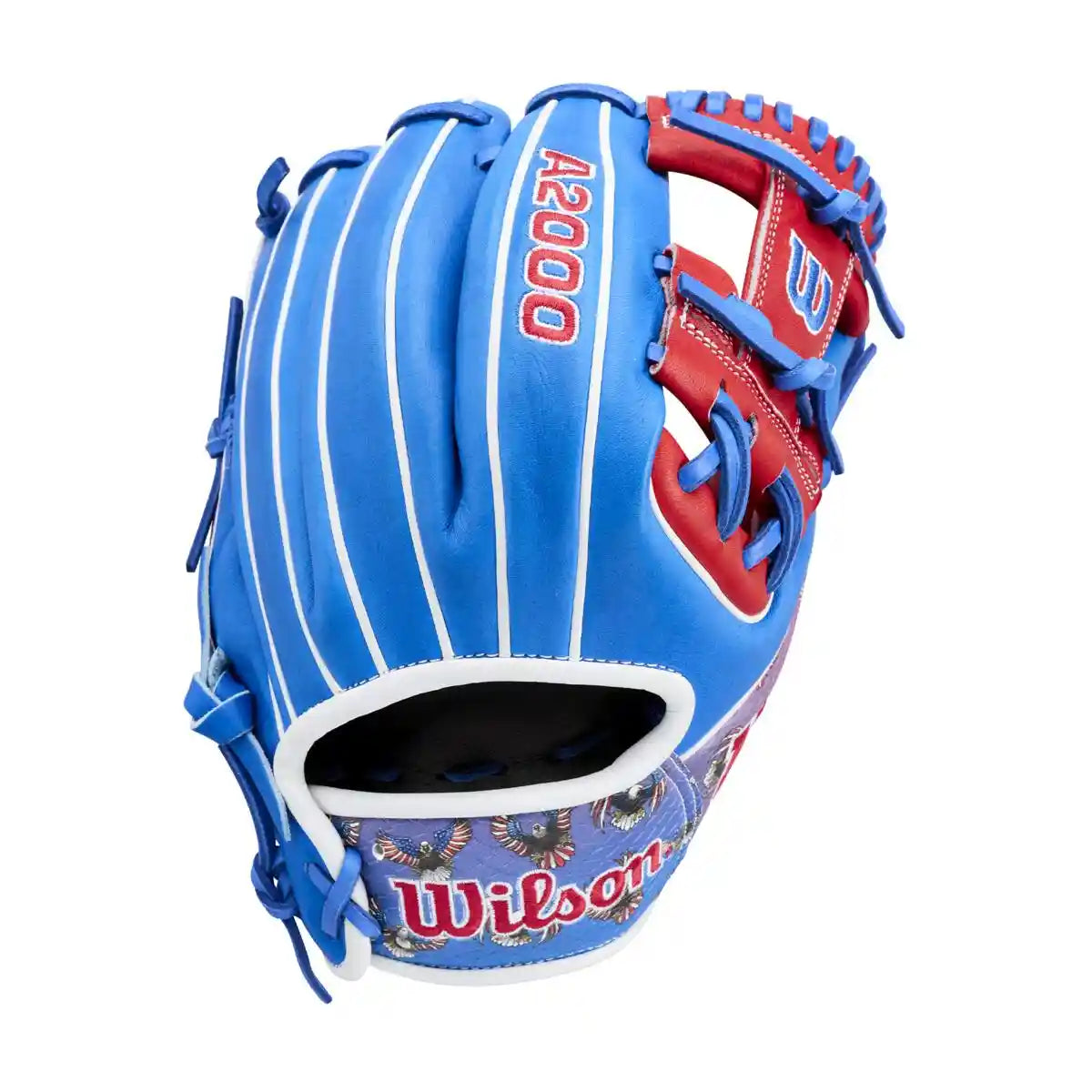 Wilson A2000 1786 Ame 11.50” Infield Glove Gotm July 2026 Wbg0018202 - Royal Red White