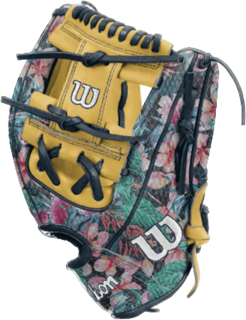 Wilson A2000 1786ss Limited Edition Floral Print 11.50’’ Infield Glove Wbw102244115 - Blonde - Multi-colored / Right