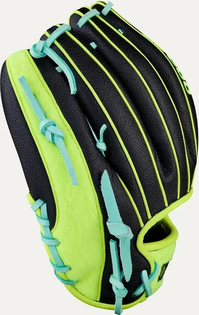 Wilson A2000 1786ss Tennis Ball Limited Edition 11.50’’ Infield Glove Wbw104177115 - Lime Black Teal - Right Throw