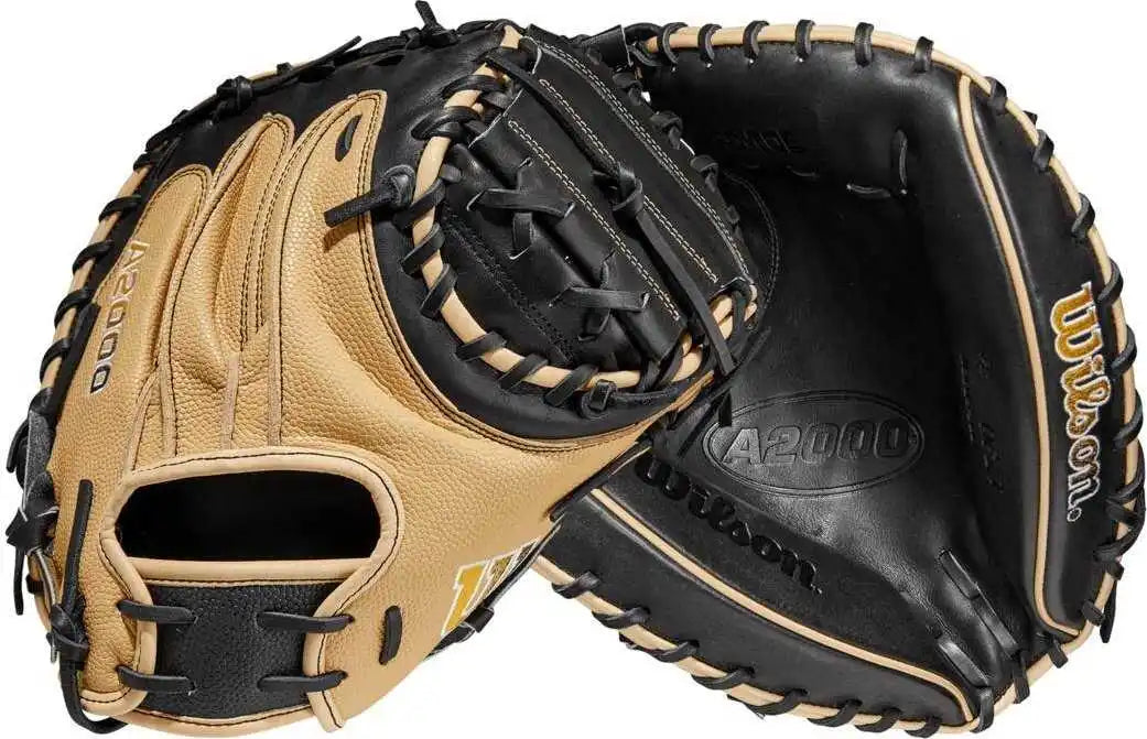 Wilson A2000 1790ss 34.00’’ Catcher’s Mitt Wbw10097834 - Blonde Black - Right Throw