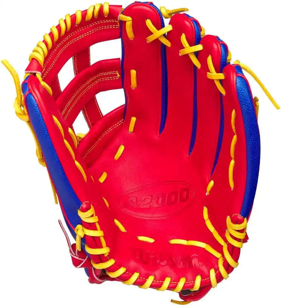 Wilson A2000 1799ss Pete Crow-armstron Model 12.75’’ Outfield Glove Jan 2025 Gotm Wbw1034771275 - Royal Red - Right