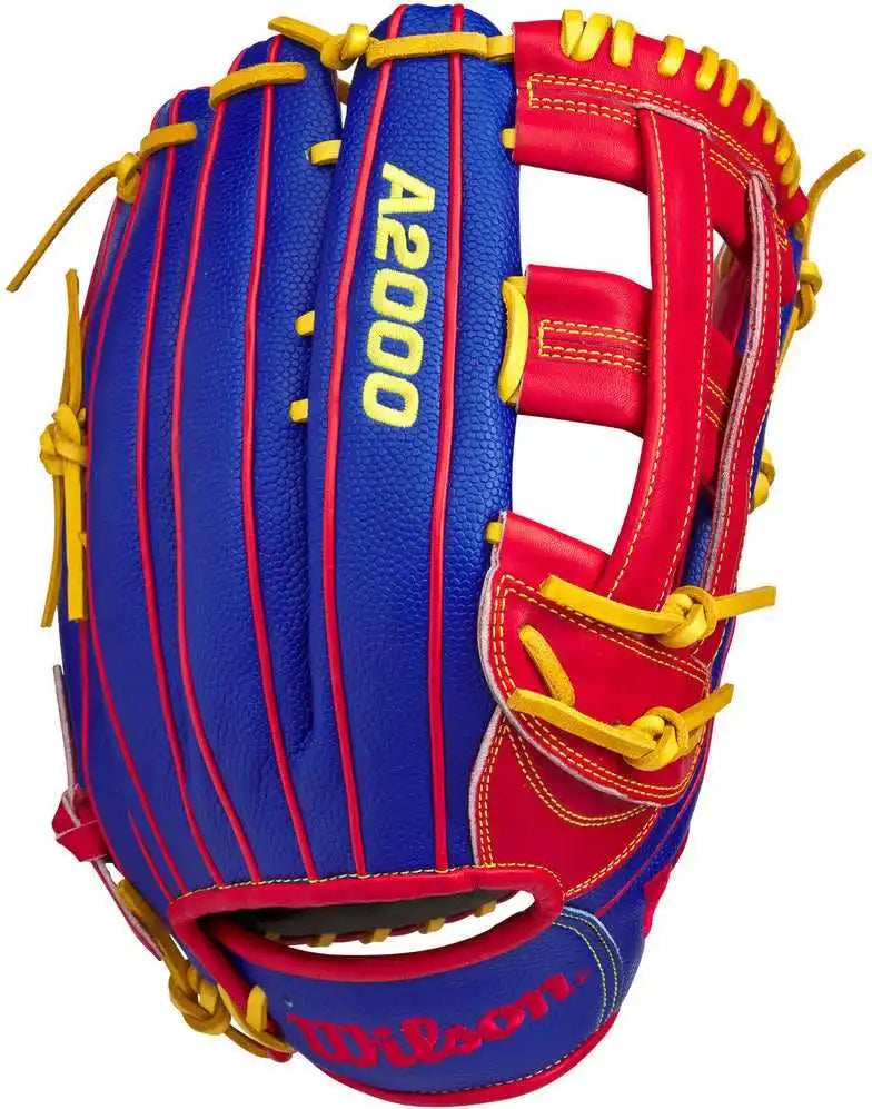 Wilson A2000 1799ss Pete Crow-armstron Model 12.75’’ Outfield Glove Jan 2025 Gotm Wbw1034771275 - Royal Red - Right