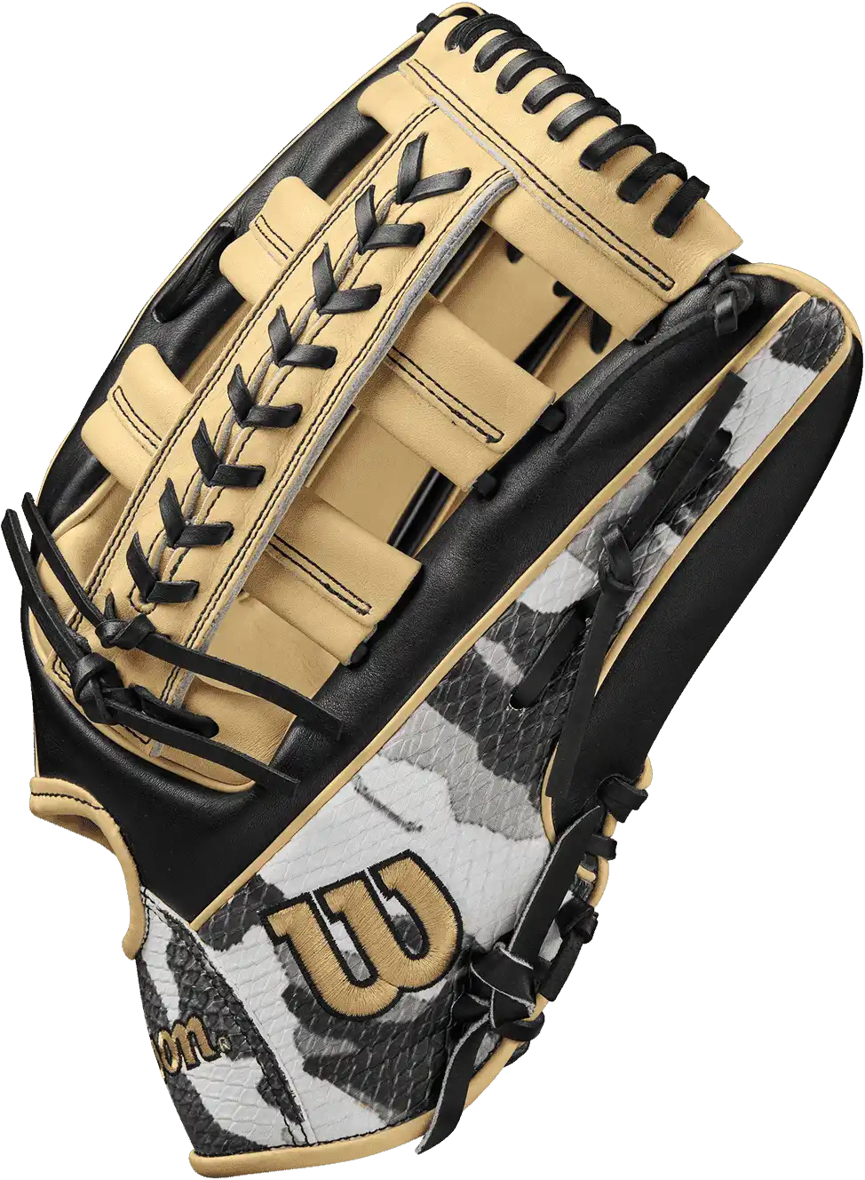 Wilson A2000 1810 12.75’’ Winter Series Outfield Glove Wbw1025271275 - Blonde Black Camo