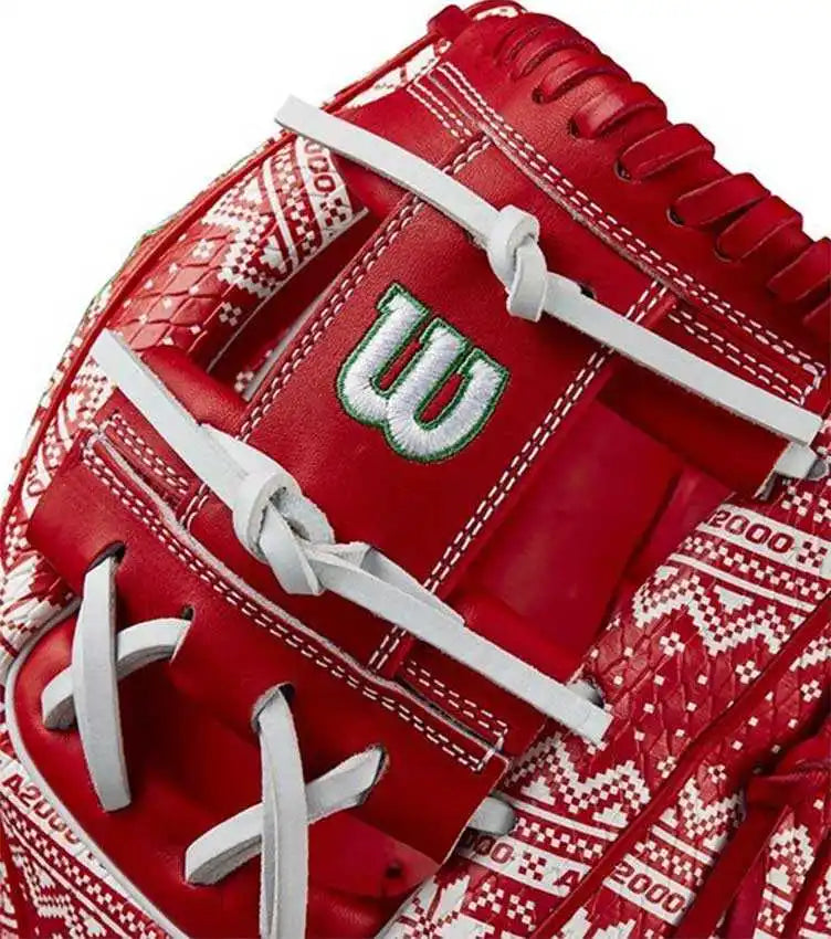 Wilson A2000 1975 11.75’’ Infield Glove Dec 2024 Gotm Wbw1027941175 - Red White - Right Throw