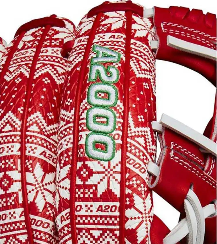 Wilson A2000 1975 11.75’’ Infield Glove Dec 2024 Gotm Wbw1027941175 - Red White - Right Throw