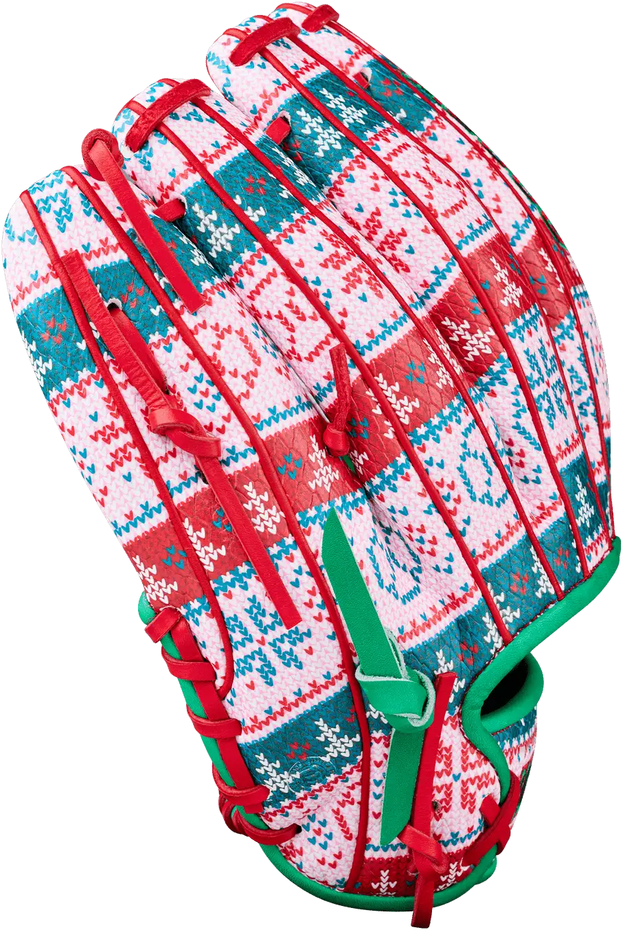 Wilson A2000 1975 11.75’’ Infield Glove Dec 2025 Gotm Wbw1042211175 - Red White - Green / Right Throw