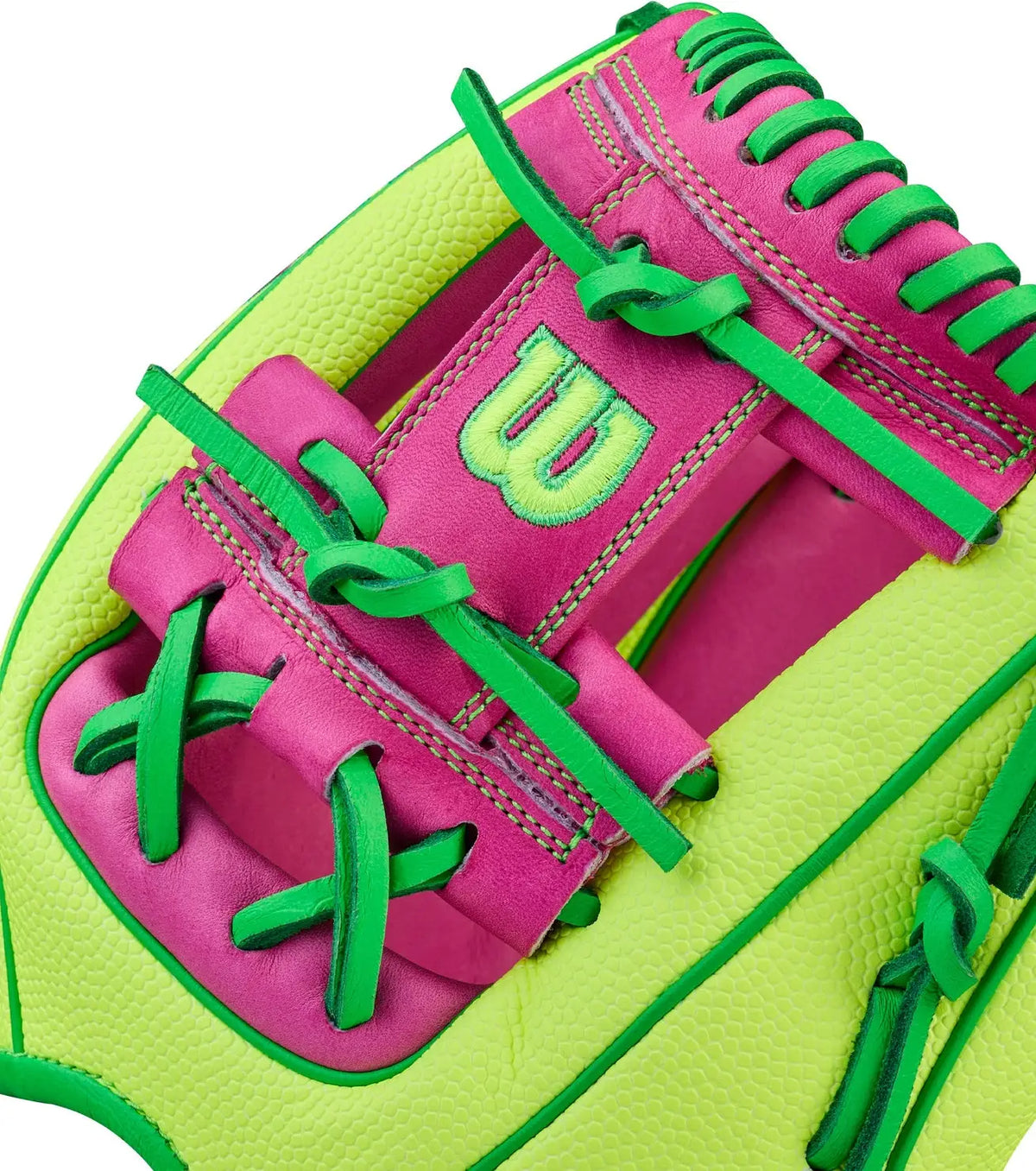 Wilson A2000 1975ss 11.75’’ Infield Glove Mar 2026 Gotm Wbw1046441175 - Optic Yellow - Right Throw