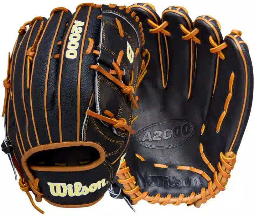 Wilson A2000 Classics Series B125ss 12.50’’ Pitcher Baseball Glove Wbw104119 - Black - Right Throw