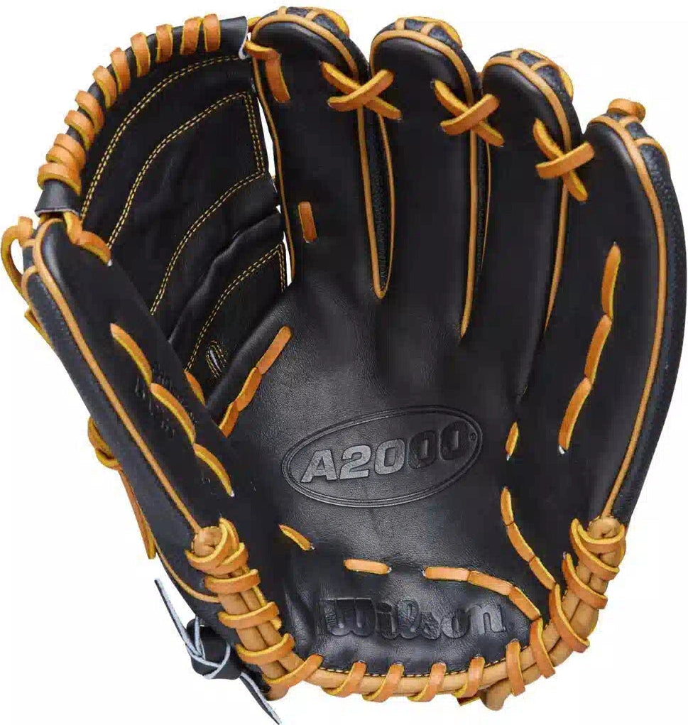 Wilson A2000 Classics Series B125ss 12.50’’ Pitcher Baseball Glove Wbw104119 - Black - Right Throw