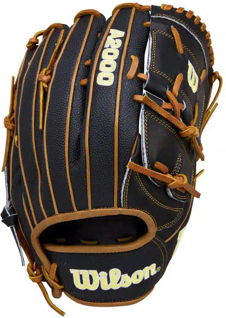 Wilson A2000 Classics Series B125ss 12.50’’ Pitcher Baseball Glove Wbw104119 - Black - Right Throw