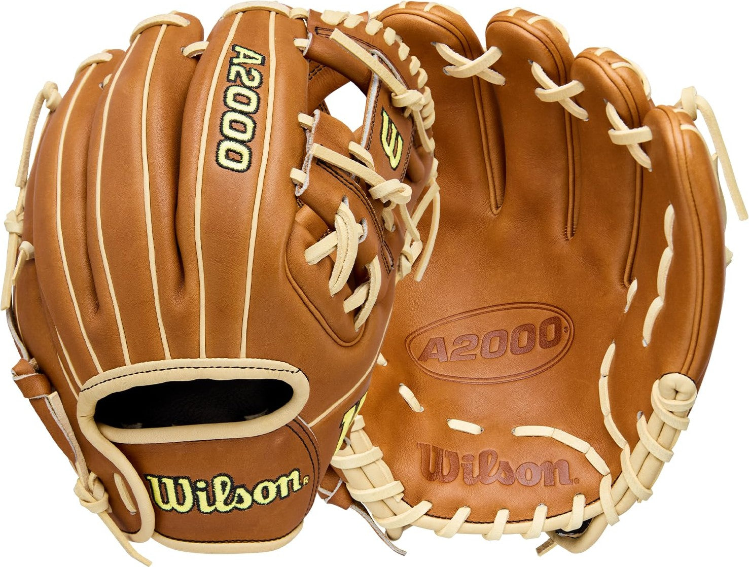 Wilson A2000 Classics Series Dp15 11.50’’ Infield Glove Wbw104111 - Saddle Blonde - Right Throw