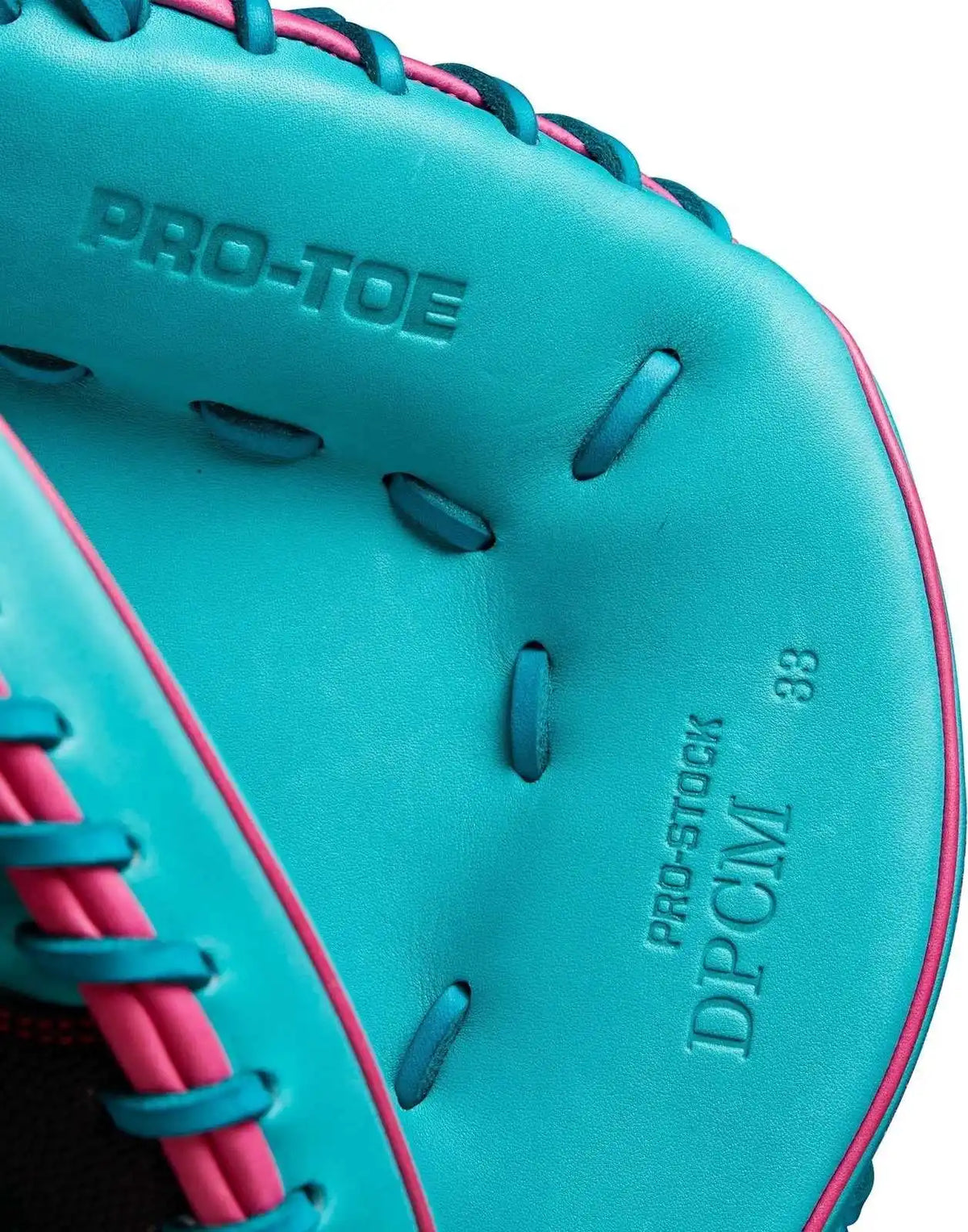 Wilson A2000 Cm33ss 33.00’’ Catcher’s Mitt Wbw10227433 - Black Teal Flamingo Pink - Right