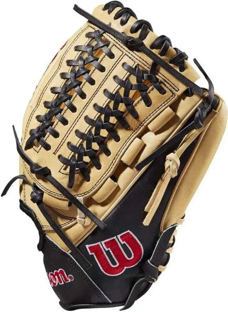 Wilson A2000 D33 11.75’’ Pitcher Glove Wbw1003931175 - Blonde Black - Cork / Left Throw