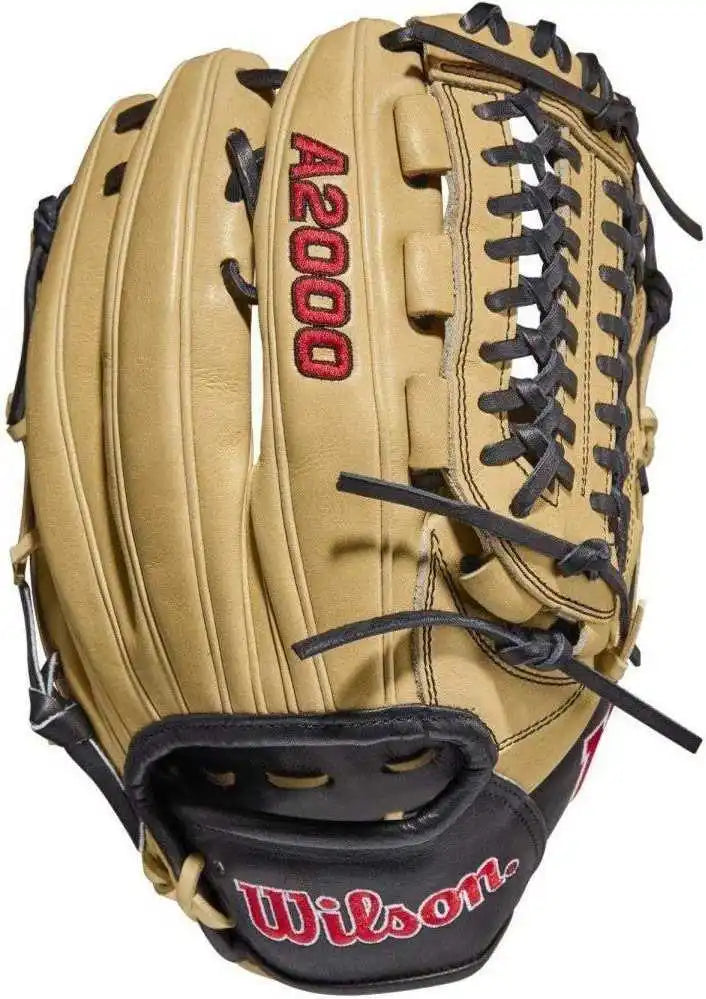 Wilson A2000 D33 11.75’’ Pitcher Glove Wbw1003931175 - Blonde Black - Cork / Left Throw