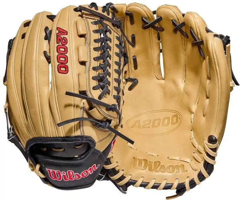 Wilson A2000 D33 11.75’’ Pitcher Glove Wbw1003931175 - Blonde Black - Cork / Left Throw