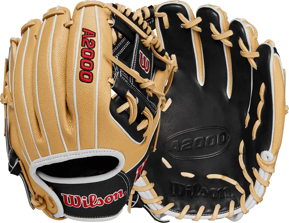 Wilson A2000 Dp15ss 11.50’’ Infield Glove Wbw101398115 - Blonde Black - Brown / Right Throw