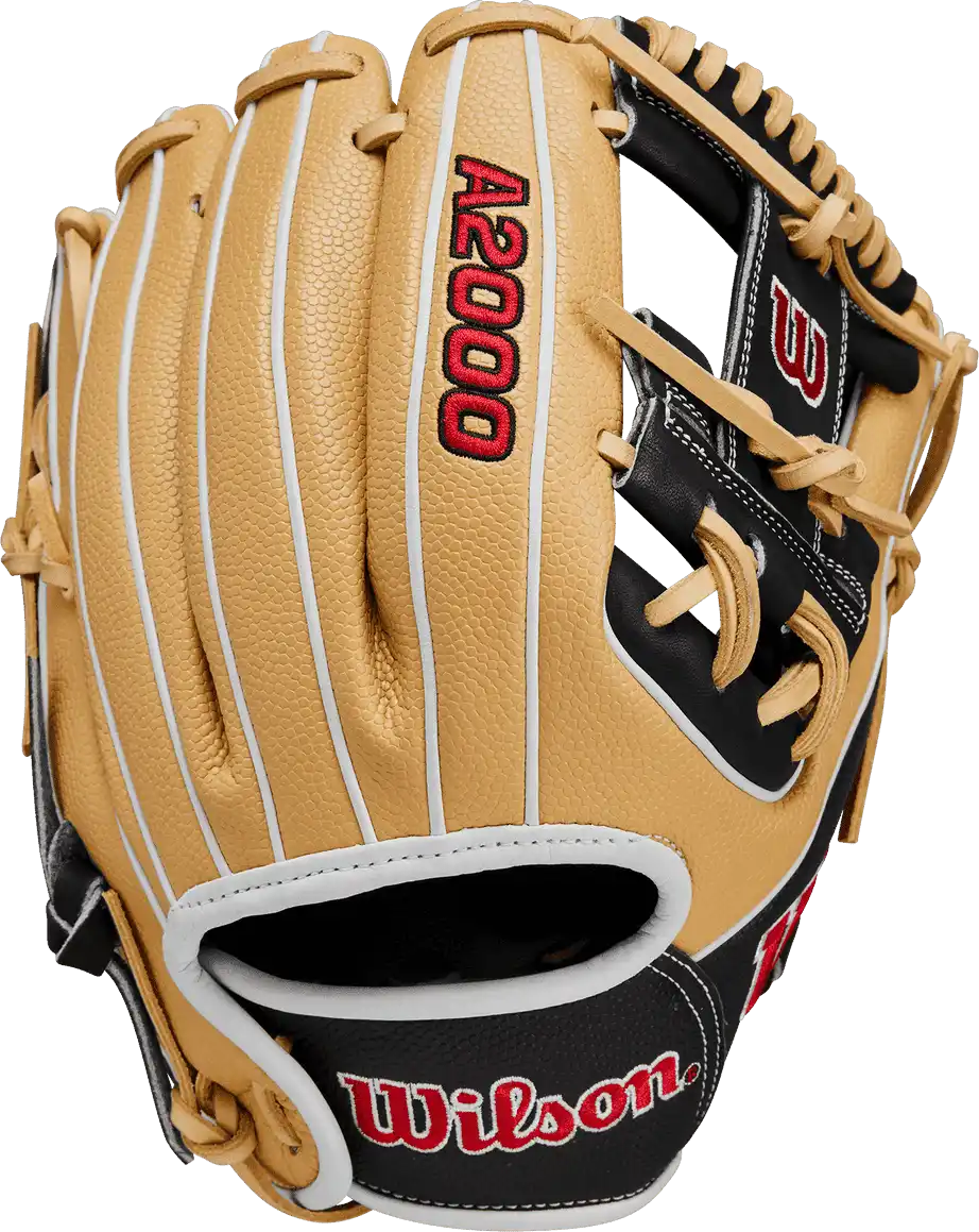 Wilson A2000 Dp15ss 11.50’’ Infield Glove Wbw101398115 - Blonde Black - Brown / Right Throw