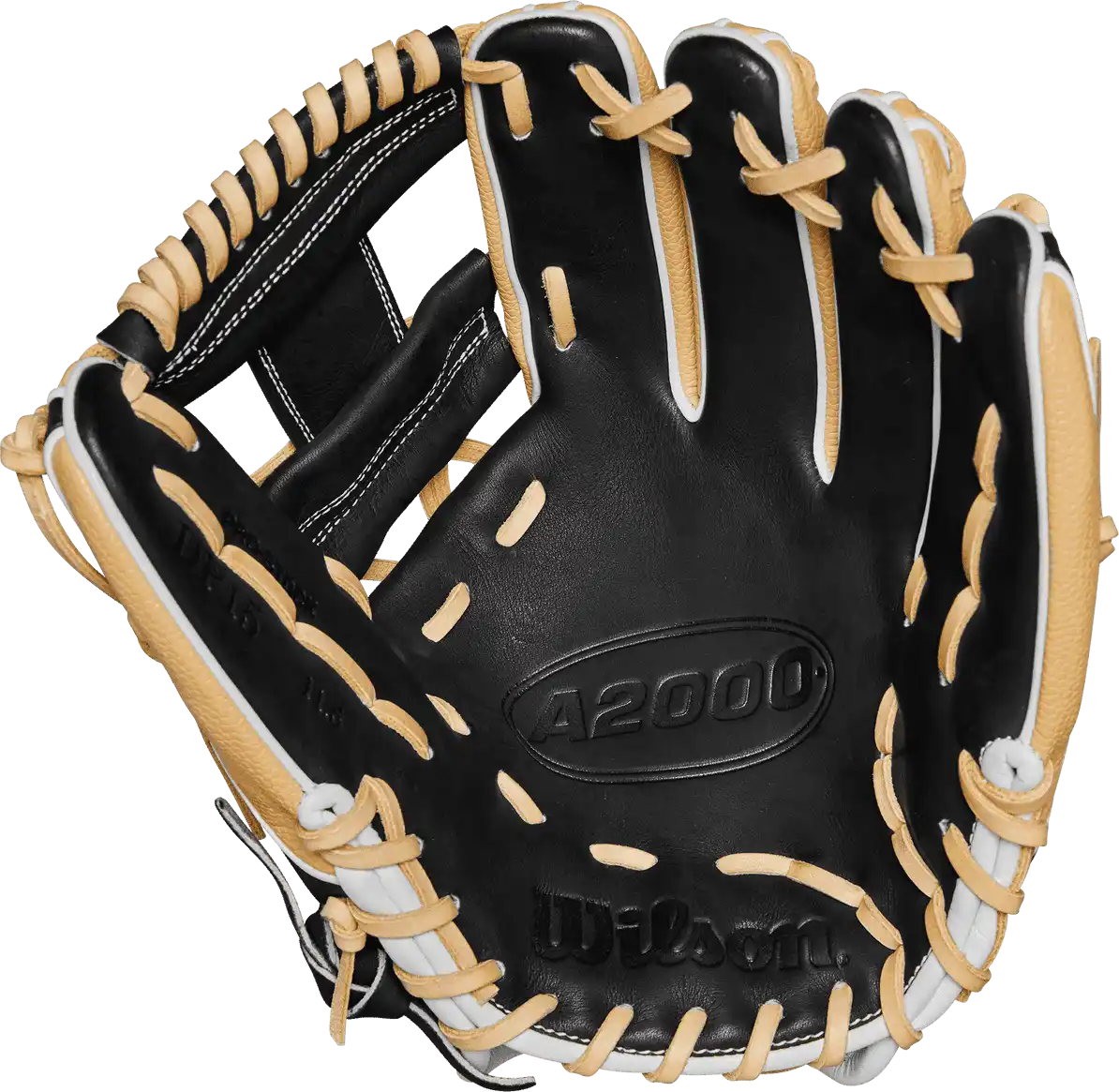 Wilson A2000 Dp15ss 11.50’’ Infield Glove Wbw101398115 - Blonde Black - Brown / Right Throw