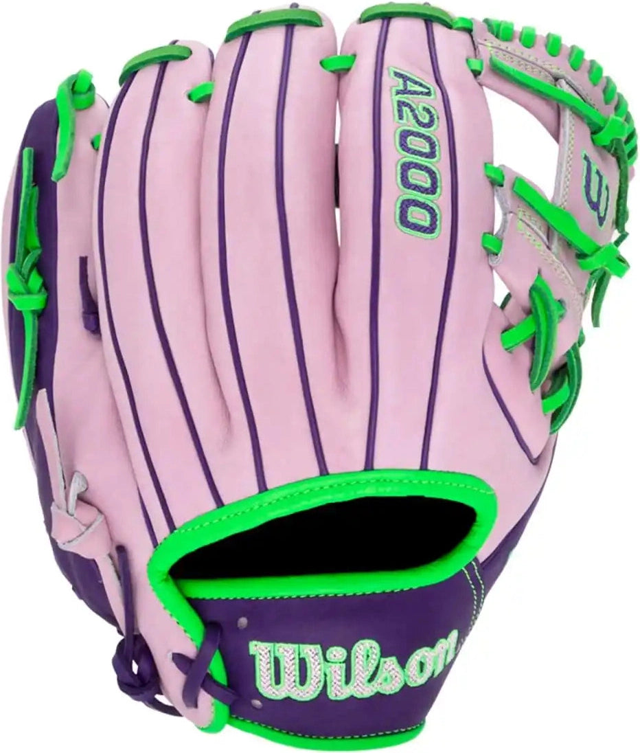 Wilson A2000 Fall 2025 1786 11.50’’ Infield Glove Wbw103449115 - Lavander Purple - Light Green / Right Throw