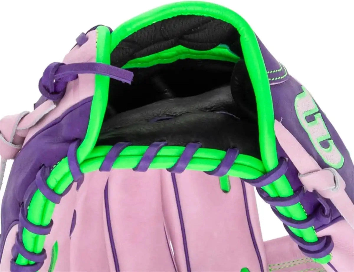 Wilson A2000 Fall 2025 1786 11.50’’ Infield Glove Wbw103449115 Lavander Purple Light Green / Right Throw