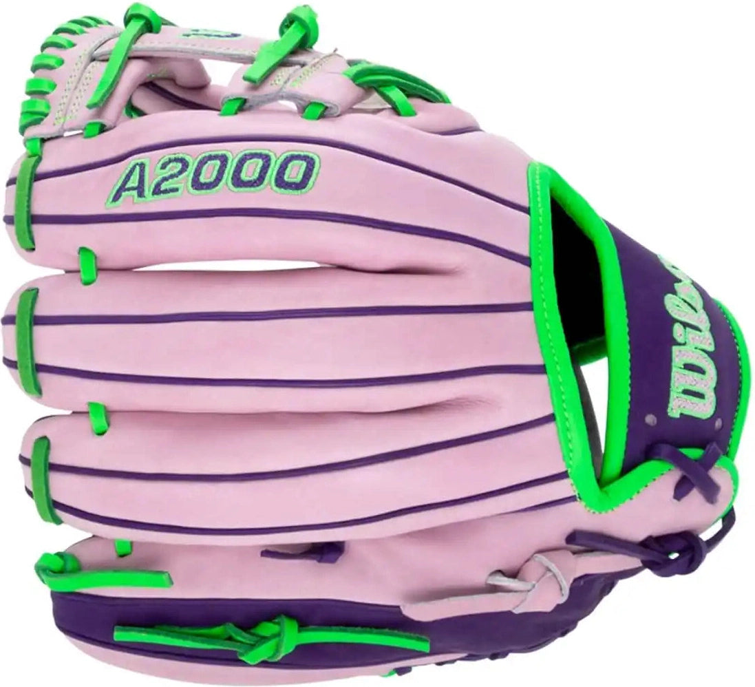 Wilson A2000 Fall 2025 1786 11.50’’ Infield Glove Wbw103449115 - Lavander Purple - Light Green / Right Throw