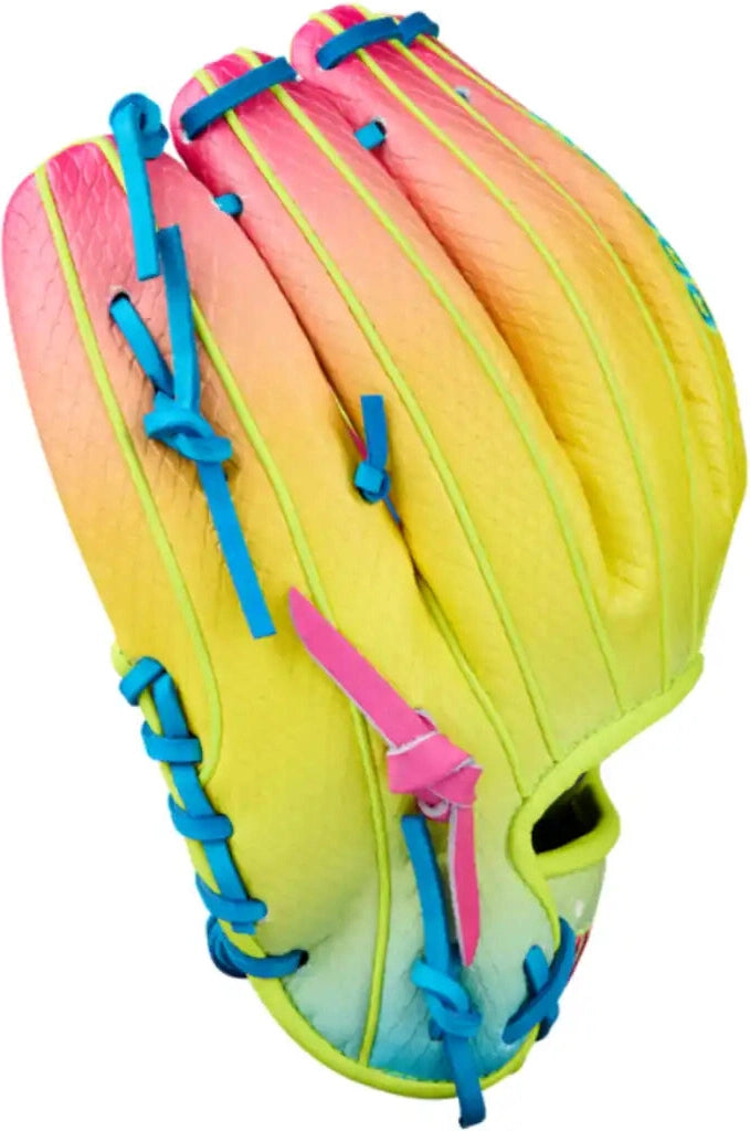 Wilson A2000 Fall 2025 1786ss 11.50’’ Infield Glove Wbw103492115 - Blue Optic Yellow Pink - Mulicolor / Right Throw