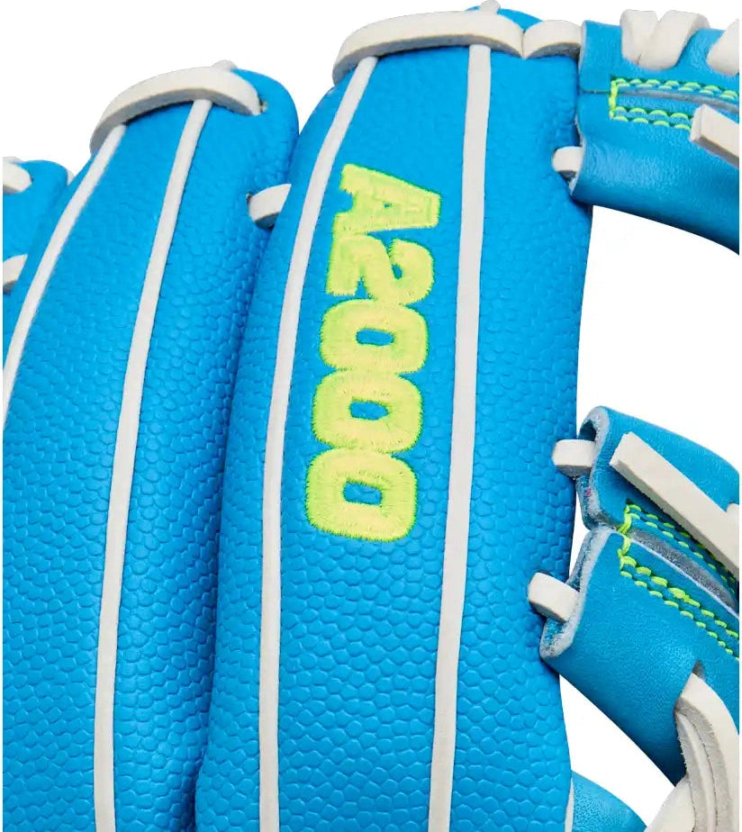 Wilson A2000 Fall 2025 H12ss 12.00’’ Fastpitch Glove Wbw10348612 - Sky Blue White - Light / Right Throw