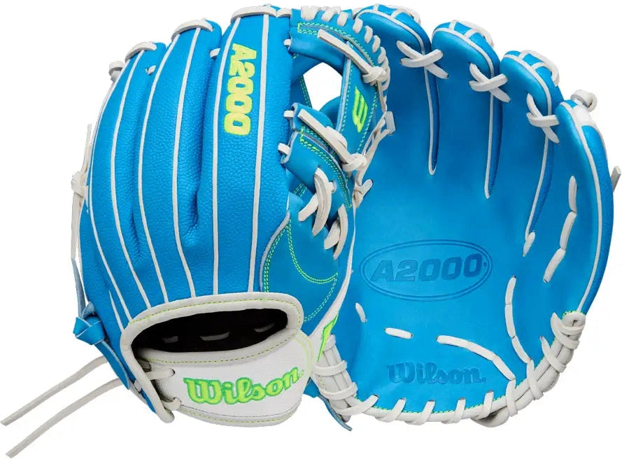 Wilson A2000 Fall 2025 H12ss 12.00’’ Fastpitch Glove Wbw10348612 - Sky Blue White - Light / Right Throw