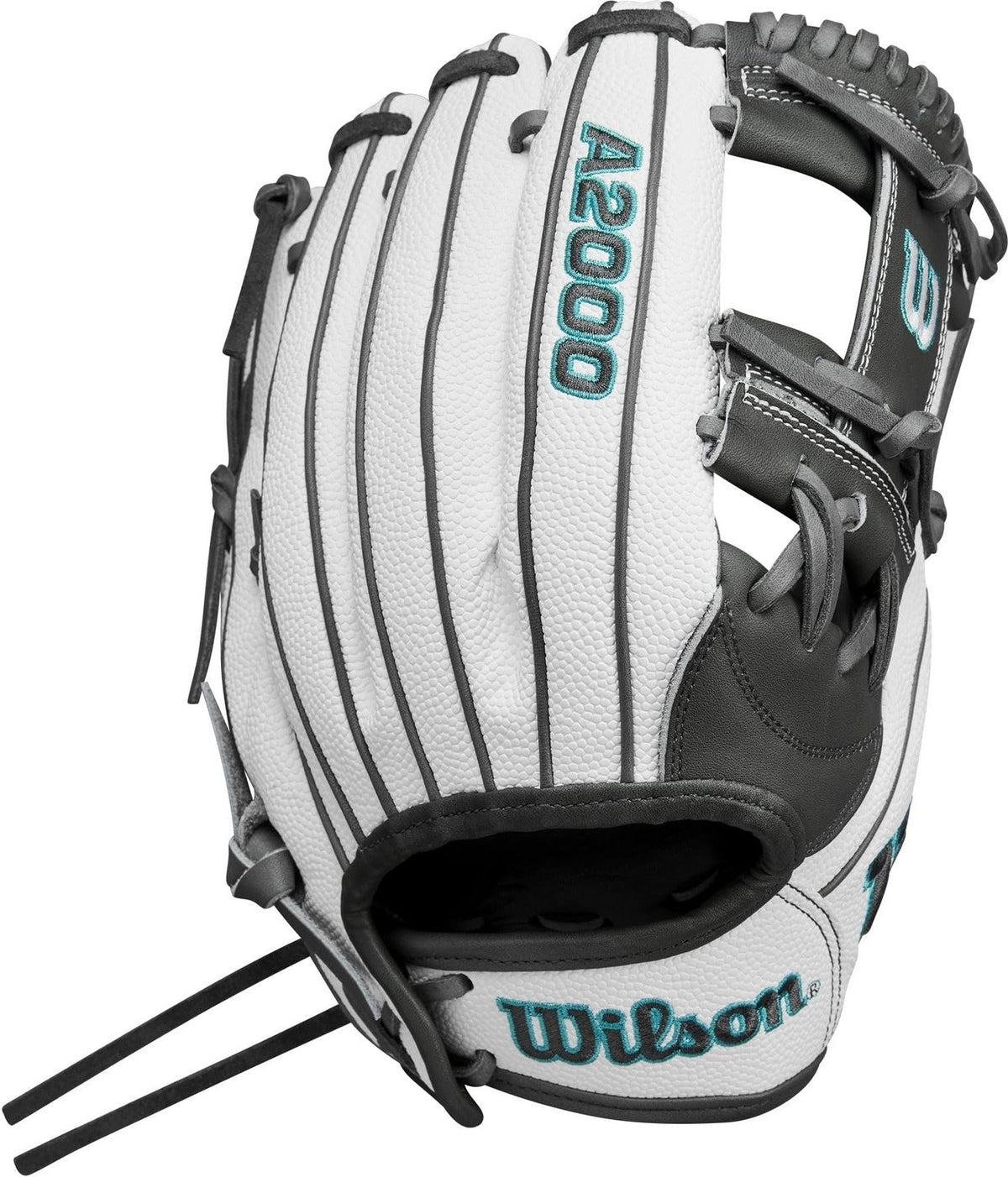 Wilson A2000 H75ss 11.75’’ Infield Fastpitch Glove Wbw102623 - White Charcoal - Right Throw