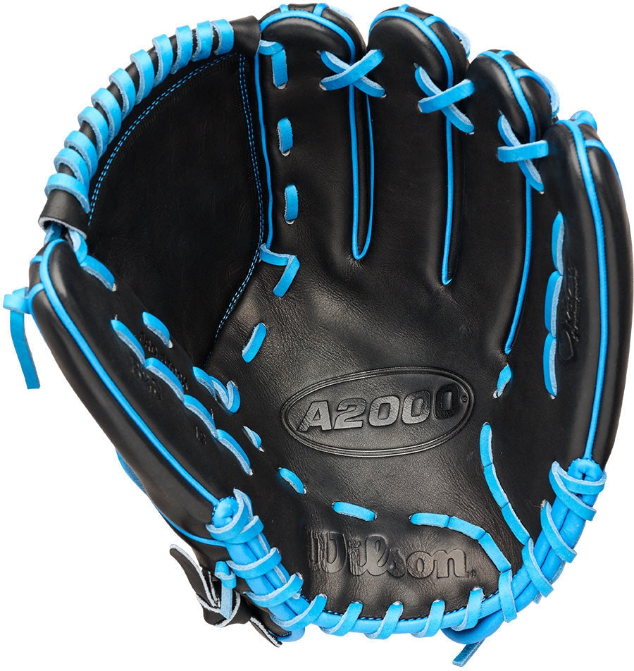 Wilson A2000 Love the Moment B23 Puzzle Piece 12.00’’ Pitcher’s Glove Wbw10482912 - Black Royal - Right Throw