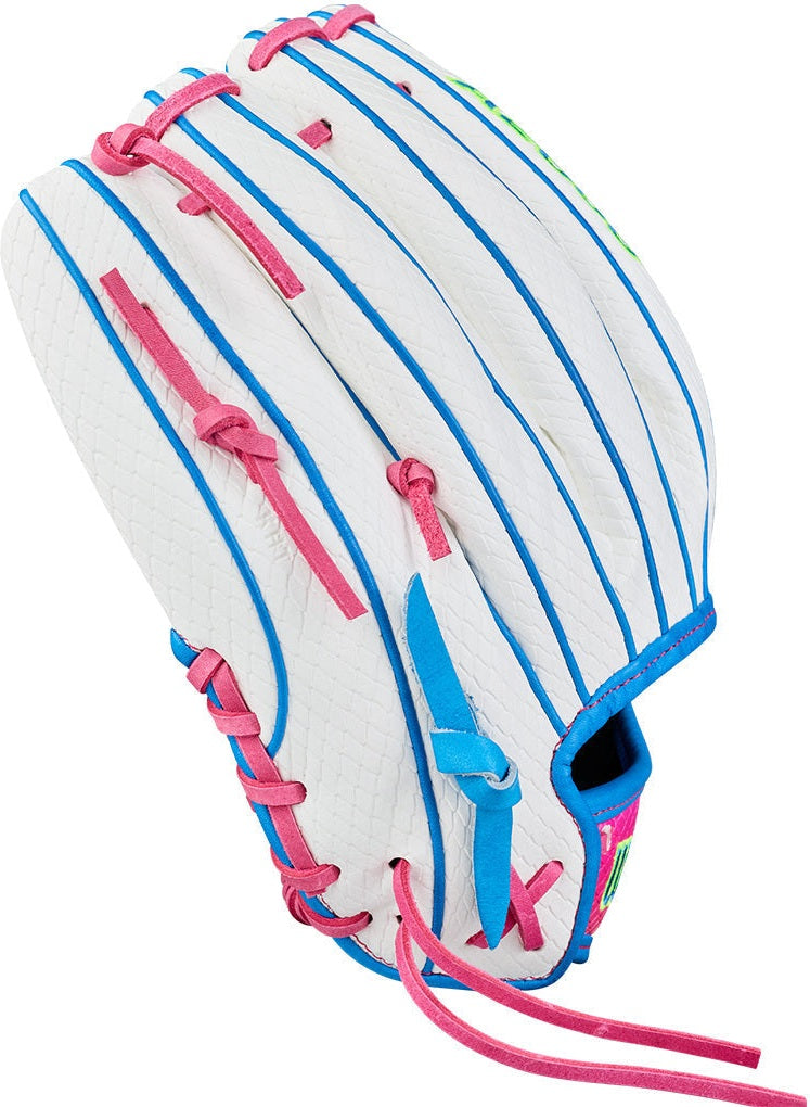 Wilson A2000 Love the Moment Fp H12 12.00’’ Fastpitch Infield Glove Wbw10483612 - Blue White Pink - Right Throw