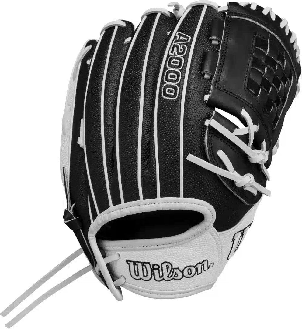 Wilson A2000 P12ss 12.00’’ Pitcher’s Fastpitch Glove Wbw102675 - Black White