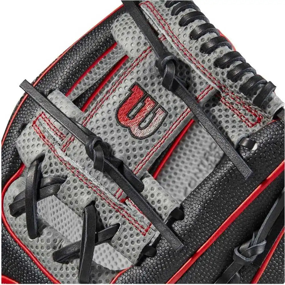 Wilson A2000 Sc1975ss 11.75’’ Infield Baseball Glove Wbw1009861175 - Black Gray Red - Right Throw