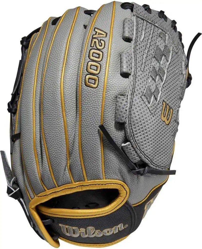 Wilson A2000 Scv125ss 12.50’’ Fastpitch Outfield Glove - Gray Black - Right Throw