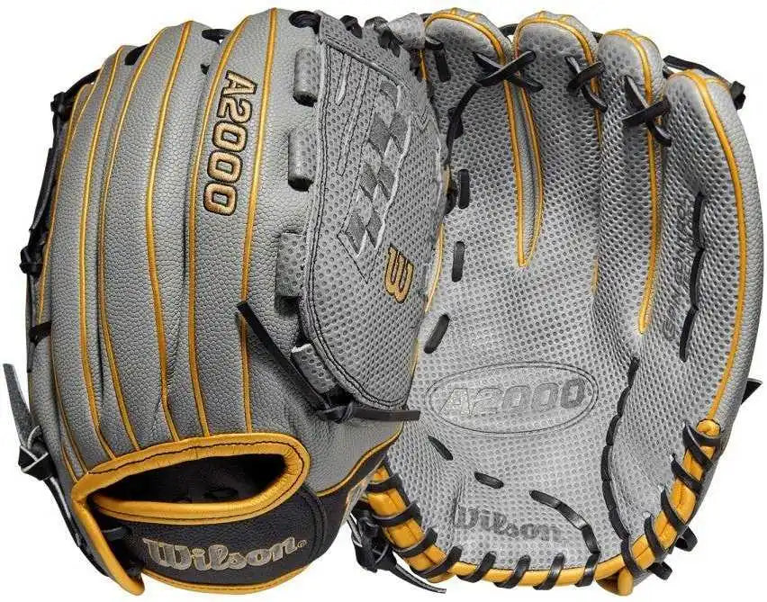 Wilson A2000 Scv125ss 12.50’’ Fastpitch Outfield Glove - Gray Black - Right Throw