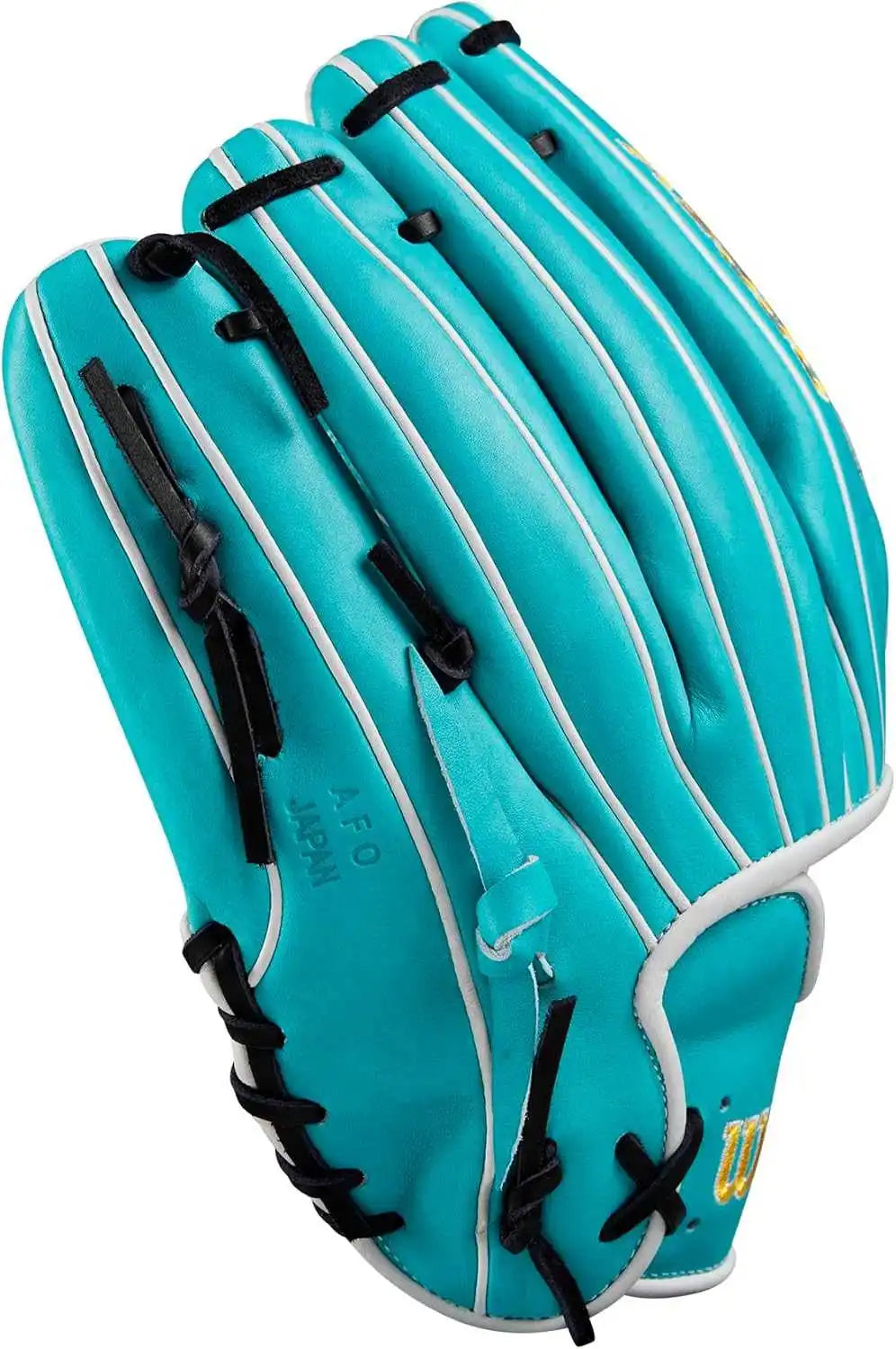 Wilson A2000 Spring 2025 12.00’’ Pitcher’s Glove Wbw10255012 - Teal Yellow Black - Right Throw