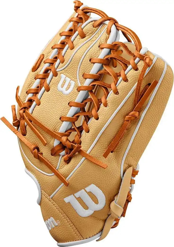 Wilson A2000 Steven Kwan Sk38 Gm 12.75’’ Outfield Glove Wbw1027041275 - Blonde Tan