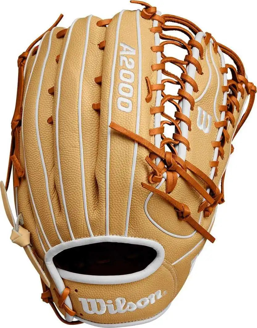 Wilson A2000 Steven Kwan Sk38 Gm 12.75’’ Outfield Glove Wbw1027041275 - Blonde Tan