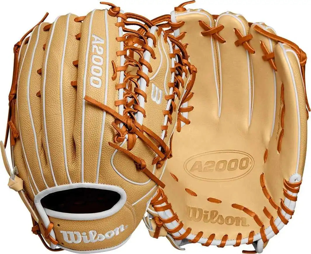 Wilson A2000 Steven Kwan Sk38 Gm 12.75’’ Outfield Glove Wbw1027041275 - Blonde Tan