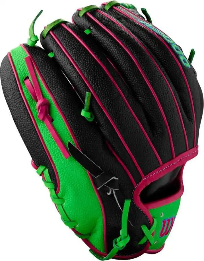 Wilson A2000 Summer 1786ss 11.50’’ Infield Glove Wbw103218115- Black Neon Green Flamingo Pink - Right Throw