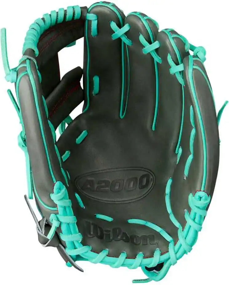 Wilson A2000 Summer 1975 11.75’’ Infield Glove Wbw1032191175 - Charcoal Seafoam - Dark Gray Blue / Right Throw