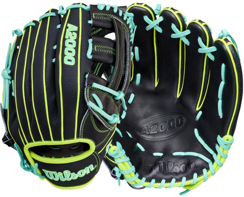 Wilson A2000 Summer 2026 1750ss Outfield Glove 12.50’’ Wbw104599125 - Black Seafoam Optic - Right Throw